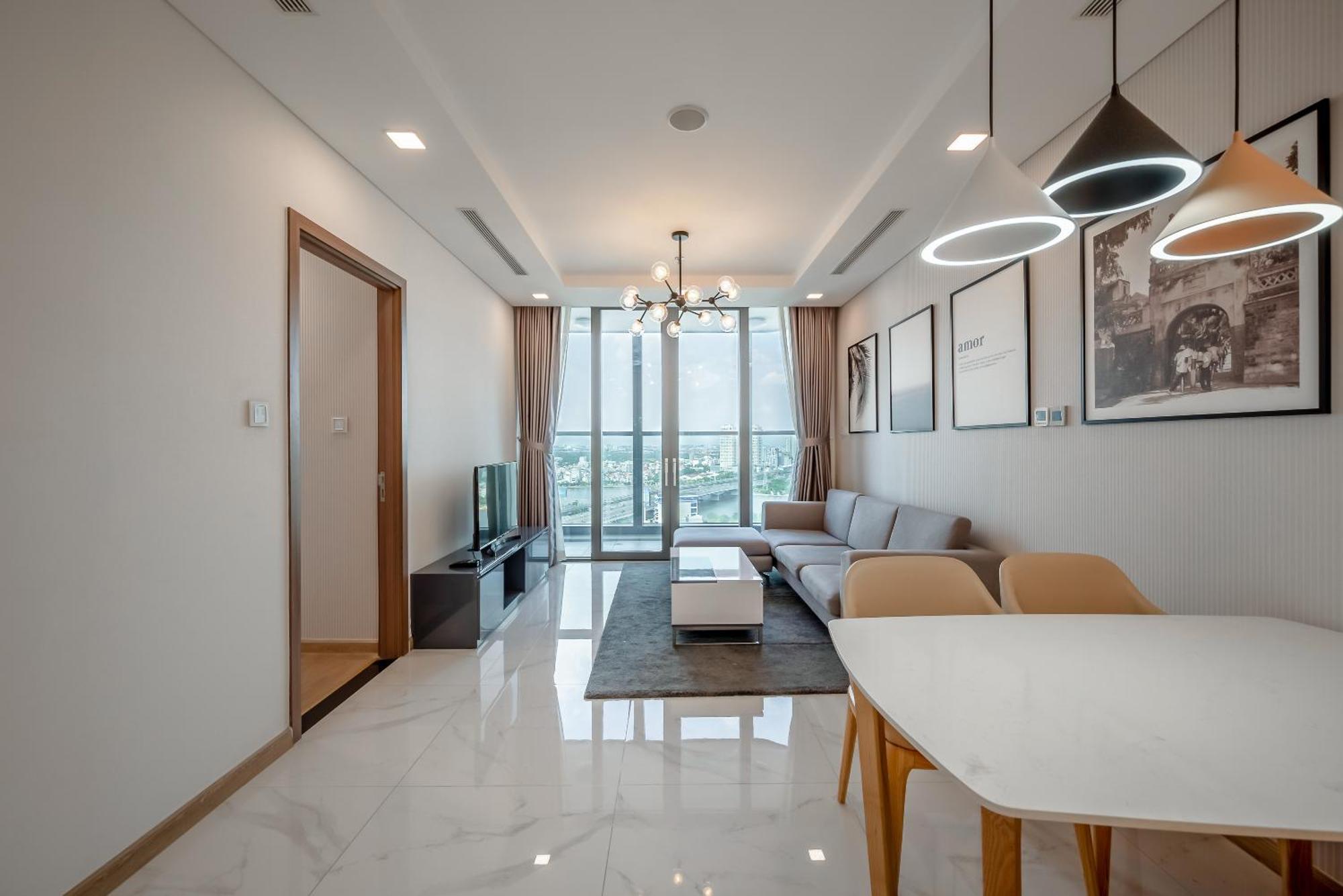 Vinhome Central Park Apartment Ho Chi Minh-stad Buitenkant foto