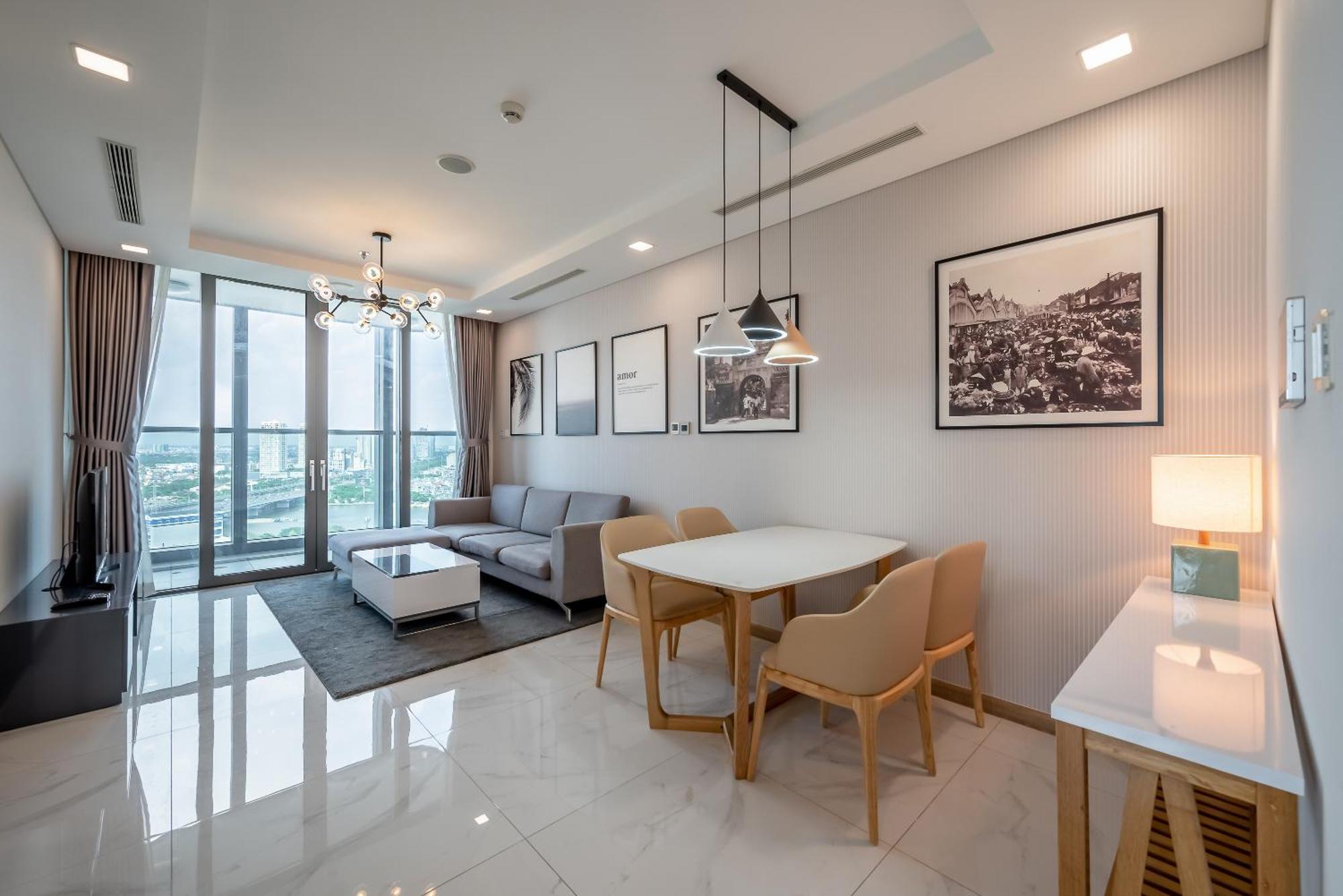 Vinhome Central Park Apartment Ho Chi Minh-stad Buitenkant foto
