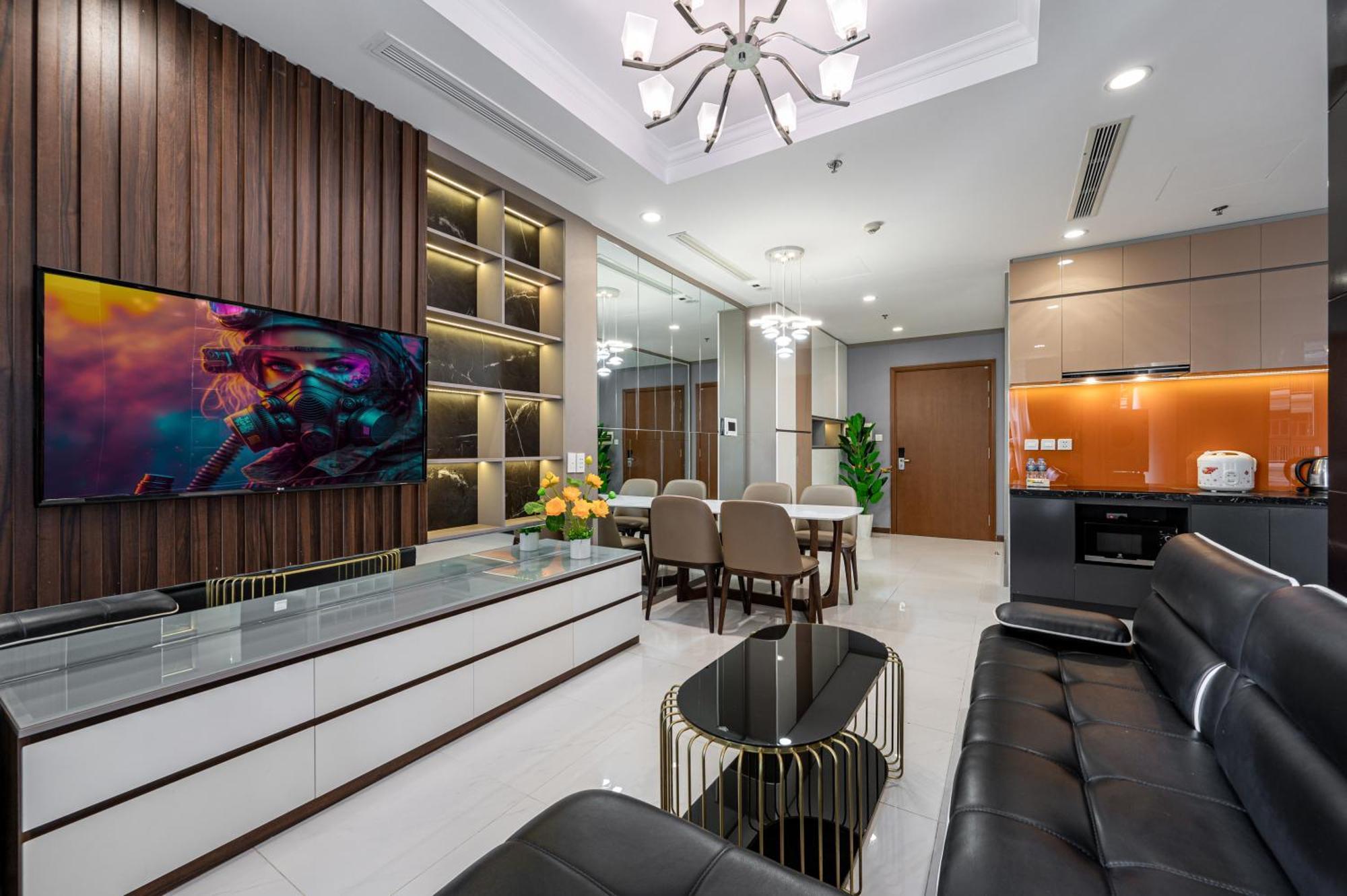 Vinhome Central Park Apartment Ho Chi Minh-stad Buitenkant foto