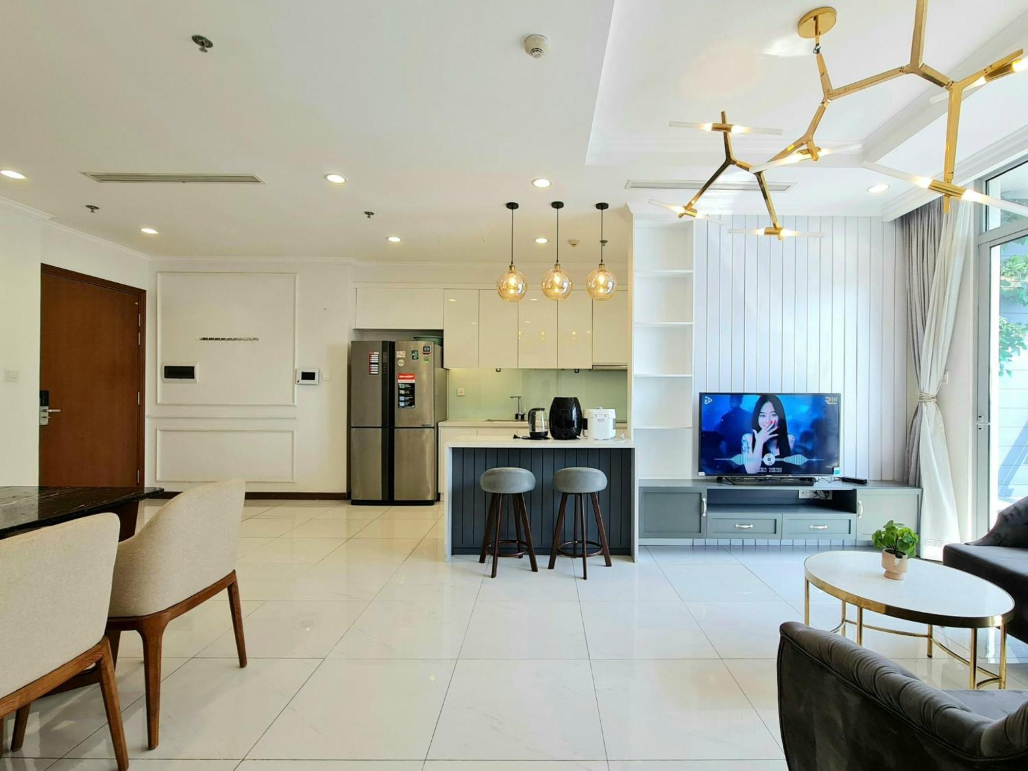 Vinhome Central Park Apartment Ho Chi Minh-stad Buitenkant foto