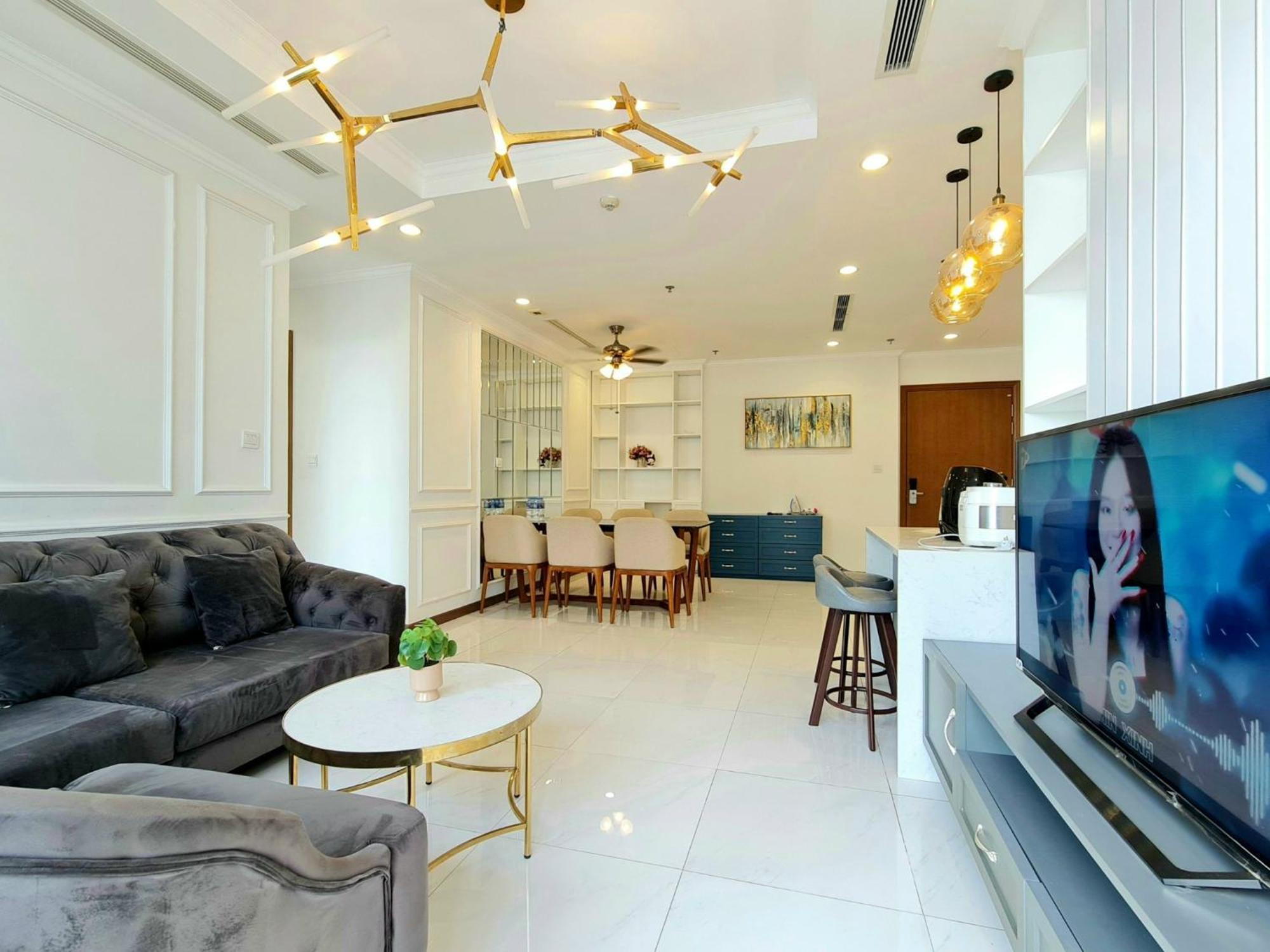 Vinhome Central Park Apartment Ho Chi Minh-stad Buitenkant foto